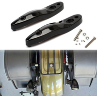 Motorcycle Rear Turn Signal License Plate Relocation Extension Kit For Harley Softail Breakout Fat Boy Heritage Classic 2000-Up