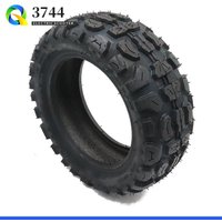 100/65-6.5 Tuovt Tubeless Rubber Tire for Dualtron Electric Scooter Widen Off-Road 11 Inch Vacuum Pneumatic Replacement Tyre
