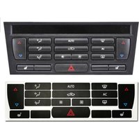 Car Air Condition Control Button Repair Sticker For SAAB 9-3 2003-07 A/C Climate Button Repair Decals Interior Replacement Parts
