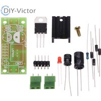 DIY KIT LM7805 L7805 DC/AC Three Terminal Voltage Regulator Power Supply Module 5V 6V 9V 12V Output Max 1.2A