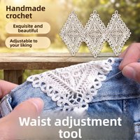 Adjustable Elastic Waistband Sewing Tool Lace Trim Skirt Waist Size Extension No Wash off Durable Home Fabric DIY Accessory