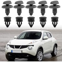799161KA2A 799161KA3A For Nissan Juke F15 Rear Trunk Parcel Shelf Clips Luggage Bracket Clips Hook Boot Hanger Button 10pcs