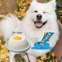 Dog Cat Interactive Lick Mat Yogurt Licking Plate Slow Feeder Bowl Pet Snack Feeding Mat Improve Dental Health Pet Supplies