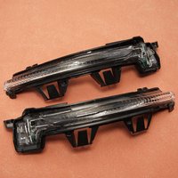 For Volvo V60 V90 S90 XC40 Left Right Pair LED Sequential Dynamic Side Mirror Blinker Light Turn Signal Lamp 31498601 31498602