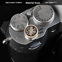 Camera Shutter Button Suitable for Fuji XT50 xm5 xt4 xt30ii xe4 x100vi xt5 xt20 Micro Single Threaded Shutter Dutton