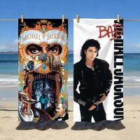 Michael J-Jackson Beach Towel, Sports Quick Dry Sandproof Soft Lightweight Microfiber for Travel Camping Gear Gift