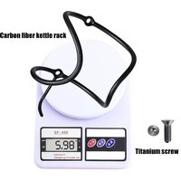 AliExpress WALGUN 6g carbon fiber water bottle cage Carbon Fiber 3K Bicycle Water Bottle Cage MTB Road Bike Water Bottle Holder Cages, Matte Black