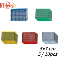 5pcs/set 5x7CM Universal Double Sided Breadboard PCB Circuit Protoboard White Green Blue Red Stripboard Board Kit for DIY