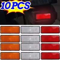 Universal Motorcycle Car Truck Trailer Parts Electric Scooter Rear Reflector Night Safety Warning Plate Waterproof High Bright