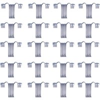 20PCS Photovoltaic Panel Drainage Buckle Surface Plate Solar Panel Water Drain Clip For Solar Panel Draining