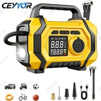 CEYYOR Emergency Power Supply for Car Jump Starter Portable Air Compressor Vacuum Cleaner High Capacity 20000mAh for Auto,Truck
