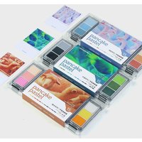 15-color Dry Color Powder Set Dry Pigment Powder Wet and Dry Dual-use Student Painting Coloring Outdoor Sketching Art Supplies
