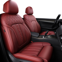 Custom Fit Car Accessories Seat Covers For 5 Seats Full Set Middle Perforated Leather Specific For Bmw 7 5 3 1 Series X5 X3 X1