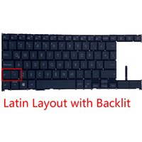 Latin Backlit Laptop Keyboard For ASUS Zenbook Duo 14 UX482 UX482E UX4100E UX482J