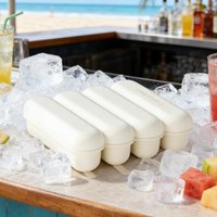 9.8cm Silicone Ice Stick Cube Tray Kitchen Gadget Reusable Ice Maker Mold for Whisky Cocktail Juice Water Bottle Home Pool Party