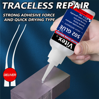 Super powerful universal glue, instant bonding, waterproof, suitable for metal, plastic, ceramics, rubber, acrylic and so on.