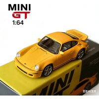 MINI GT 1:64 RUF CTR Anniversary Blossom Cast-Plastic Realistic Alloy Car Model, Boys' Toy Collection Decoration Item.