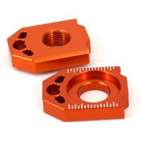AliExpress JFGRACING Motorcycle CNC Rear Chain Adjuster Axle Blocks For KTM SX SXF XC XCF EXC EXCF XCW XCFW Accessories Dirt Pit Bike Parts Durable