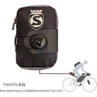 AliExpress NONE Bicycle Saddle Bag for SILCA MATTONE Bike Rear Bag MTB Road Bike Tail Bag Saddle Bag YKK Zipper BOA Bicycle Storage Bag