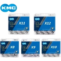 AliExpress KMC X10 X11 X12 EL SL Road/MTB Bicycle Chain 8v 9v 10v 11v 12v 118L 126LBike Chain with Quick-Link for SHIMANO SRAM