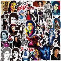 AliExpress NONE 50Pcs Michael Jackson DIY Graffiti Stickers For Water Bottle Laptop Phone Bicycle Luggage Case Skateboard Adult Sticker Gifts