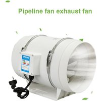 3/4/5/6/8 Inch Exhaust Fans Home Inline Pipe Duct Extractor Ventilation Kitchen Toilet Air Clean Ventilator Diagonal Flow Fan