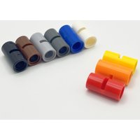 Lot 62462 75535 Pin Connector Round 2L with Slot Pin Joiner Round Building Block Toy Compatible Accessories DIY MOC High-tech