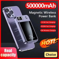 Magnetic Wireless Power Bank 50000mAh 22.5W Fast Charging External Battery Charger for Huawei Samsung iPhone PD 20W Powerbank