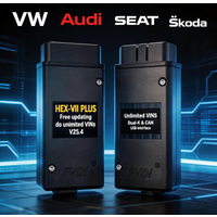 2025 HEX VII PLUS Unlimits VINs Online VAG HEX V2 Plus Hardware Usb Interface For VAG COM Diagnostic Coding VCDS-PLUS