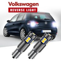 Error Free White Bay9s H21W 64136 LED Bulbs for Volkswagen VW Golf MK7 GTD GTI R TSI LED Backup Reverse Lights 12-24V