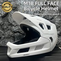 CAIRBULL Casque VTT Casque de vélo intégral double mode amovible Aldult tout-terrain DH Racing Casques de cyclisme de montagne ultralégers