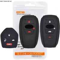 Silicone Remote Key Case For Subaru Outback STi XV Crosstrek Tribeca Forester WRX Legacy Impreza Levorg Trezia BRZ Fob