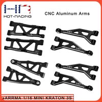 HR CNC Aluminum Suspension Arm Set (Front & Rear) for ARRMA 1/16 Mini Kraton 3S(ARA2508) Upgrade Parts