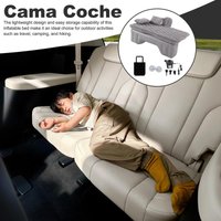 Inflatable Car Mattress Portable Blow Up Car Bed Multifunctional Pump Sleeping Air Bed Reusable Travel Mattress For Traveling