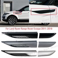 For Land Rover Range Rover Evoque 2011-2019 Front Door Fender Side Grille Leaf Plate Air Outlet Molding Trim Cover Strip