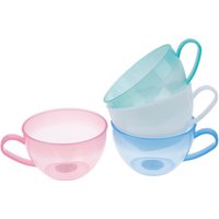 1pcs Bowl Colourful Plastic Kitchen Mixing Bowl for Baking & Cooking 4 Colours