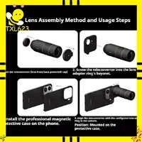 OPPO Hasselblad Professional Photography Zoom Kit with Magnetic Phone Case Find X9 pro Camera Studio Accessories