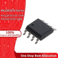 PIC12F1572-I/SN PIC12F1572T-I/SN 8 Bit MCU 3.5KB Flash 128B RAM 8 Pins For Sensor PIC12F1572 Original Integrated Circuit IC Chip