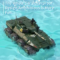 1/32 RC Tank 4CH 2.4G Remote Control Car Vehicles Radio Controlled Electronic Crawler Military Tank WW2 Toys For Kids Gift