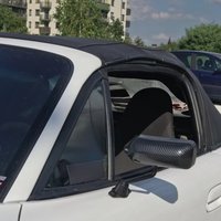 2Pcs Car Racing Universal Side Rear View Mirror Wide Angle Metal Bracket for Mazda 3/For Miata/Mx5/RX7infinity