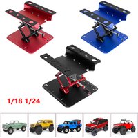 OGRC 1/18 1/24 Scale RC Car Repair Station Work Stand Adjustable Height Repair Stand for Axial 1/24 SCX24 FCX24 AX24 1/18 TRX4M