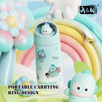 X&W 350ML Sanrio Cartoon Insulated Cup Mini Portable 316 Hidden Doll Stainless Steel Outdoor Cup Portable Outdoor Water Cup