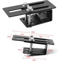 1/ 2PC SUV Car Roof Rack Fixed Snap-on Roof Spotlight Mount Bracket Clamp Luggage-Rack Mounting Holder Exterior Part