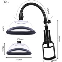 Breast & Buttocks Enhancement Pump Lifting Vacuum Suction Cupping Therapy Device Pump Stimulate Butt Enhance Cupping Cups