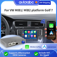 Wireless Carplay Android Auto Airplay For VW Volkswagen Skoda Octavia A5 Golf 7 Polo Passat B8 MIB/MIB2 MirrorLink GPS Decoder