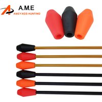 6/12pcs Rubber Arrowheads for OD 6/8mm Arrow Shaft Children Beginners Training Archery Broadheads Practice Target Arrow Tips