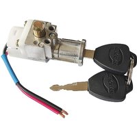 AliExpress SHIDWJ 1pc Universal Battery Chager Mini Lock With 2 Keys For Motorcycle Electric Bike Scooter E-bike Electric Lock Easy Installation