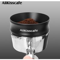 AliKisscafe Coffee Dosing Ring Magnetic Espresso Funnel 51mm 53mm 58mm Delonghi Breville Portafilter Accessories Barista Tools