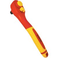SFREYA S640 Insulated Ratchet Wrench,1000V Safety Insulation,Sizes 1/4",3/8",1/2",Anti-Slip Handle,For Electrician