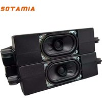 SOTAMIA 2PCS Audiophile Grade Full Range Speaker Speaker 4 Ohm 15 Watt Guided Speaker Runway Type High School Bass